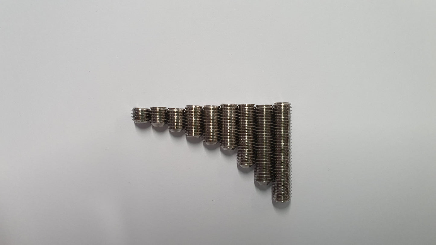 M5 Grub Screws - Various Lengths