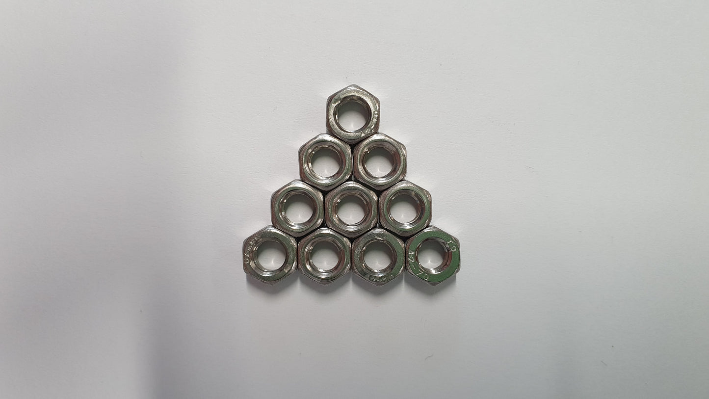 M5 Hexagonal Full Nuts