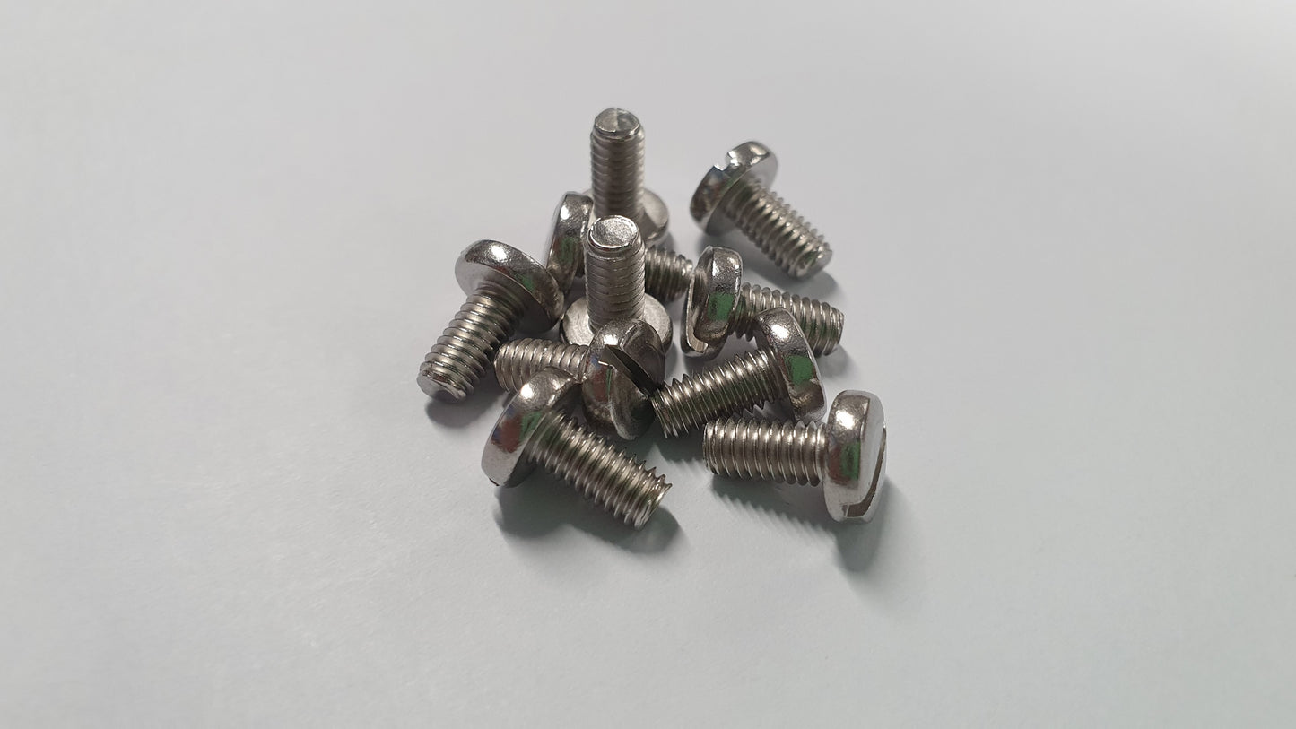 M4 Pan Head Screws - Various Sizes