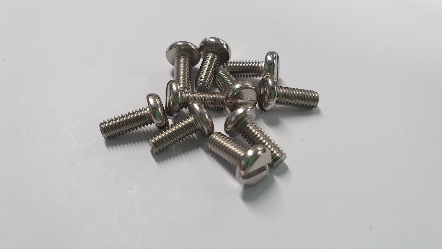 M4 Pan Head Screws - Various Sizes