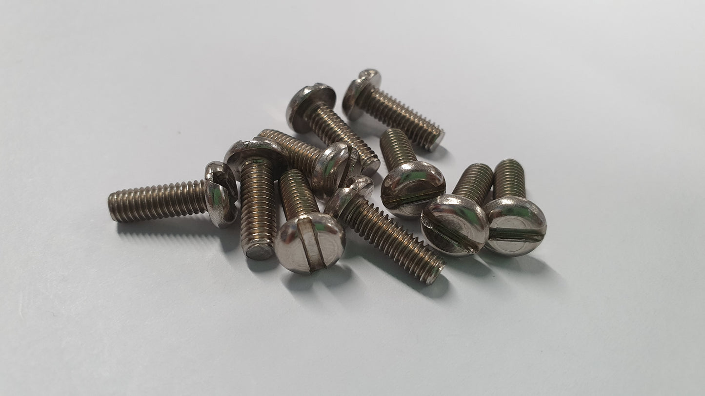 M4 Pan Head Screws - Various Sizes