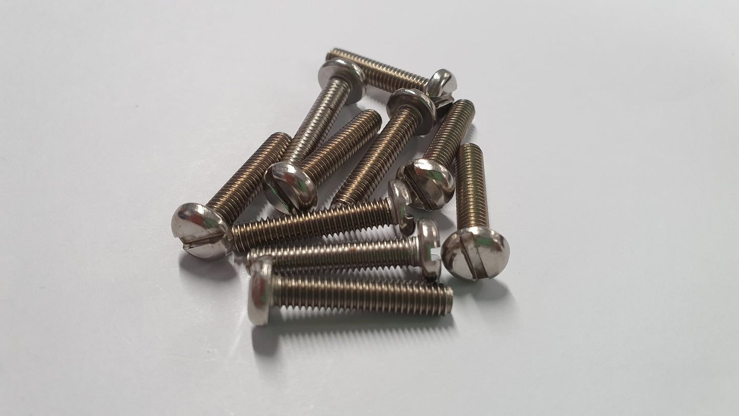 M4 Pan Head Screws - Various Sizes