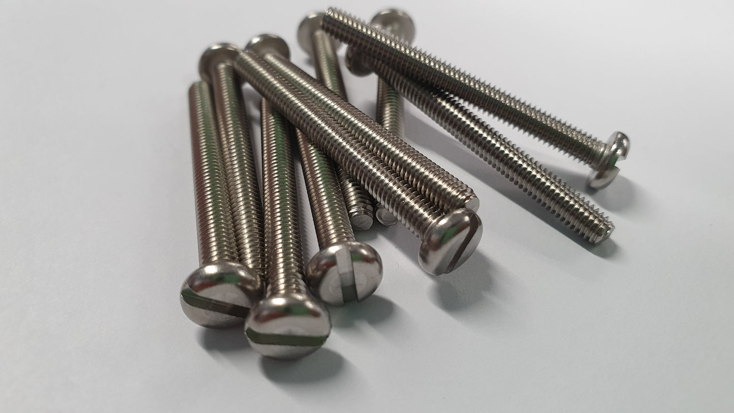 M4 Pan Head Screws - Various Sizes