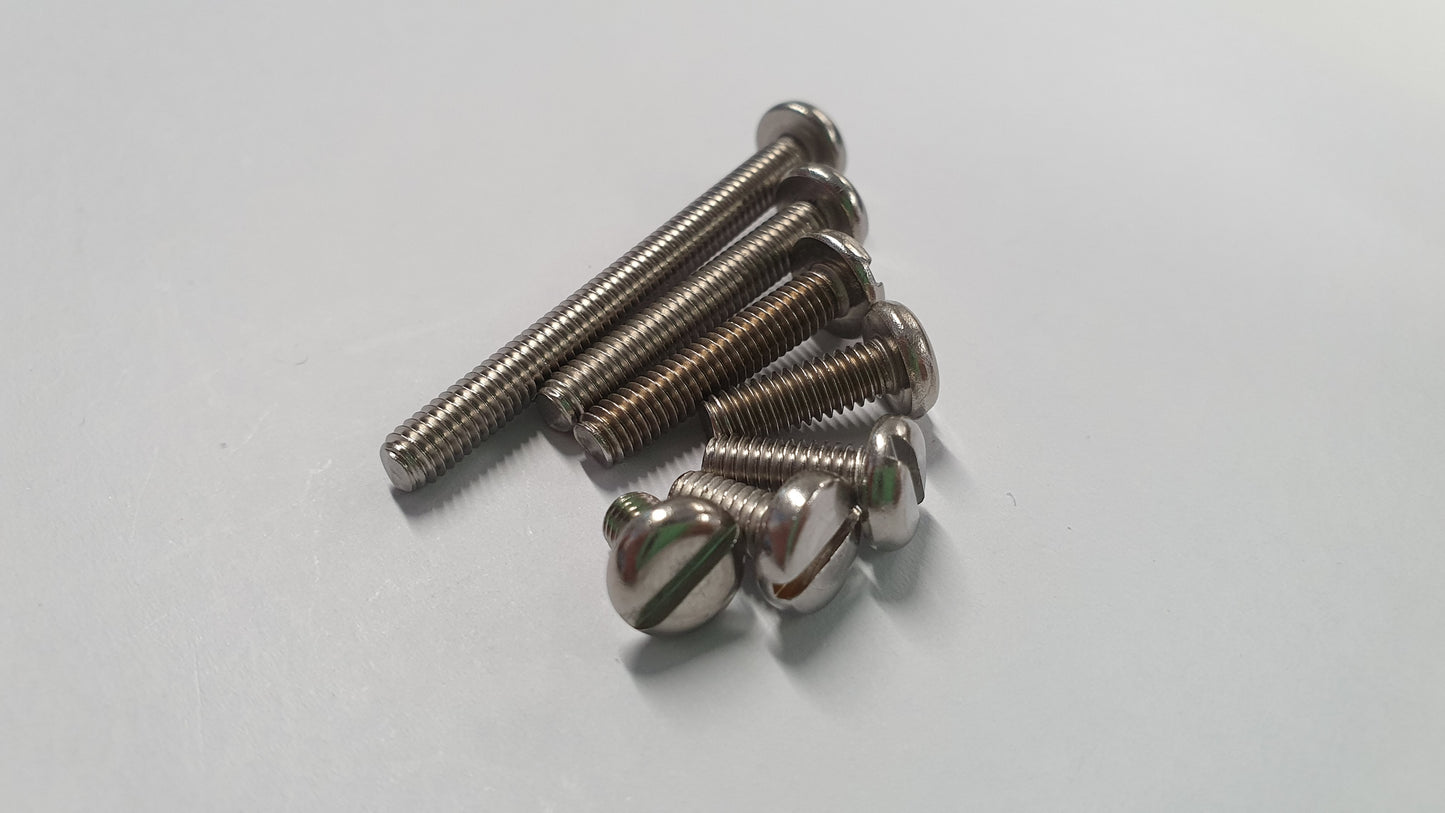 M4 Pan Head Screws - Various Sizes