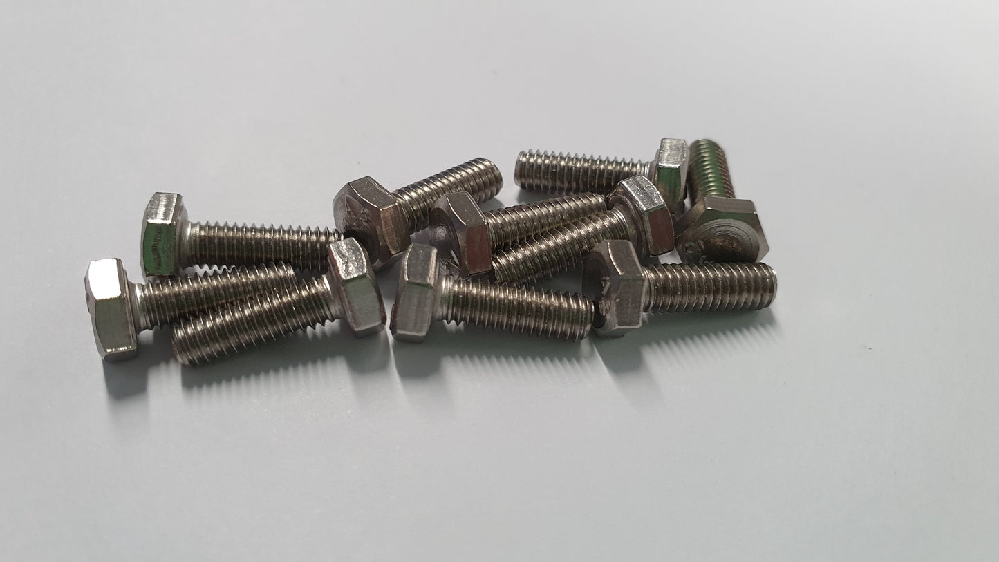 M4 Hex Bolts - Various Sizes