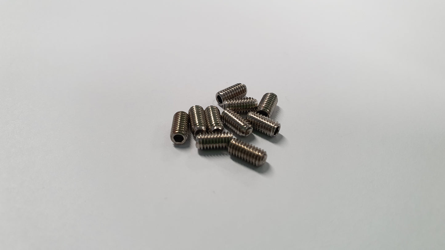 M3 Grub Screws - Various Lengths