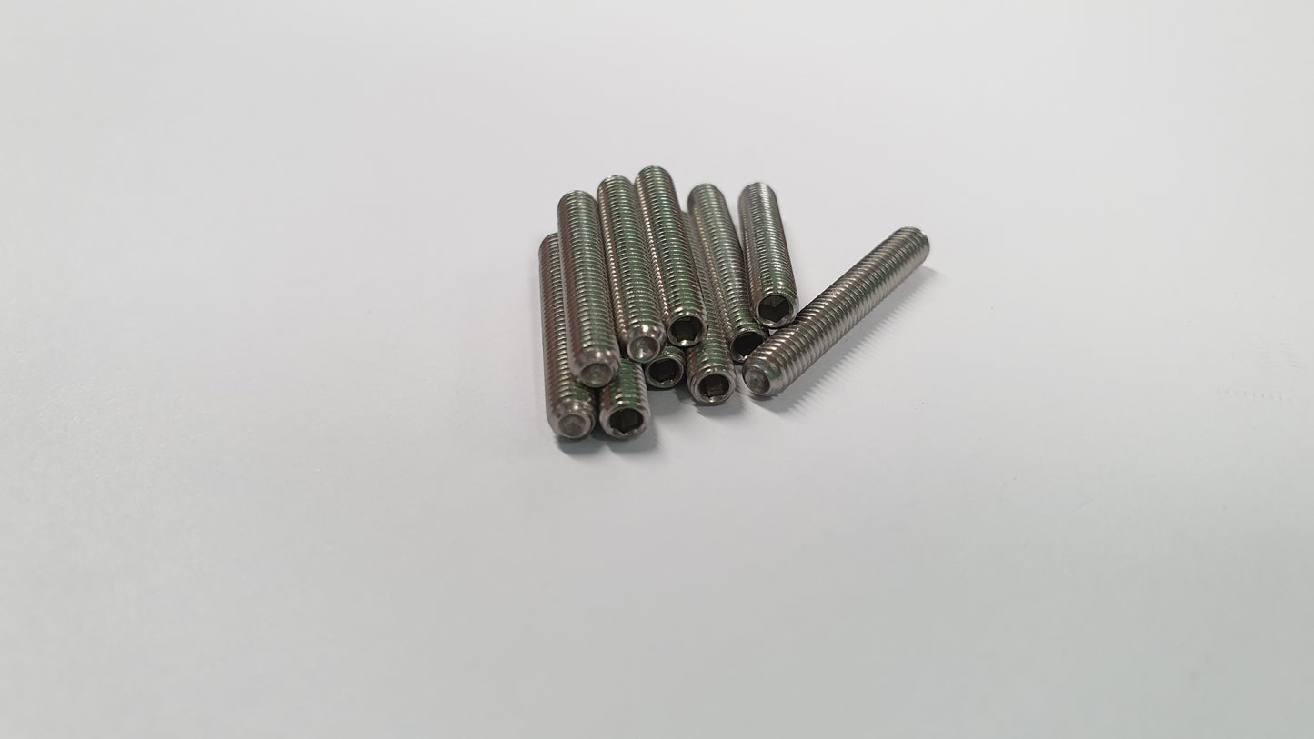 M3 Grub Screws - Various Lengths
