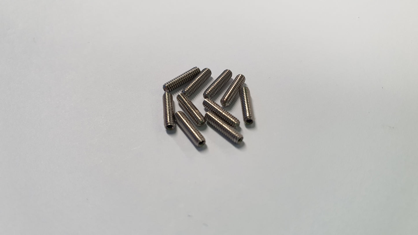 M2 Grub Screws - Various Lengths