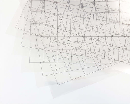 Clear Grid Scale A4 Graph Sheet - Imperial