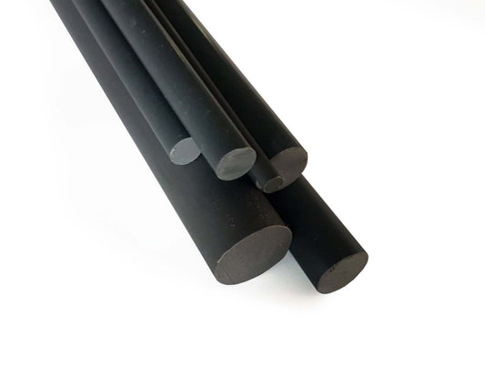 Plastic Round Rod PVC Grey Make it here