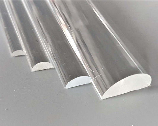 Plastic Rod Acrylic Dome Make it here