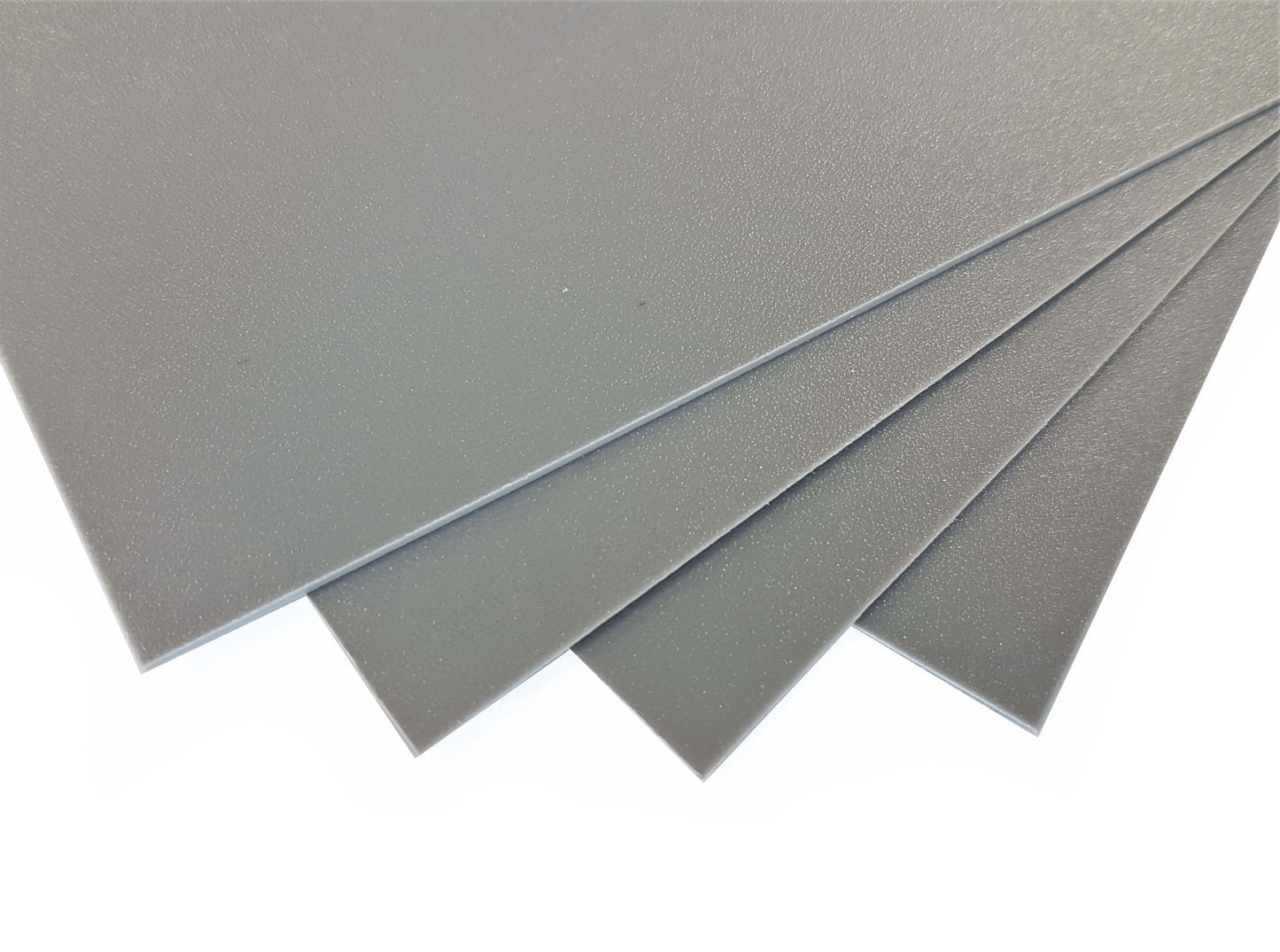Plastic Sheet PP Textured Grey Make it here