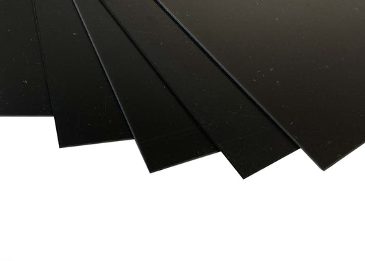 Plastic Sheet Polystrene Sheet Black Matt Make it here