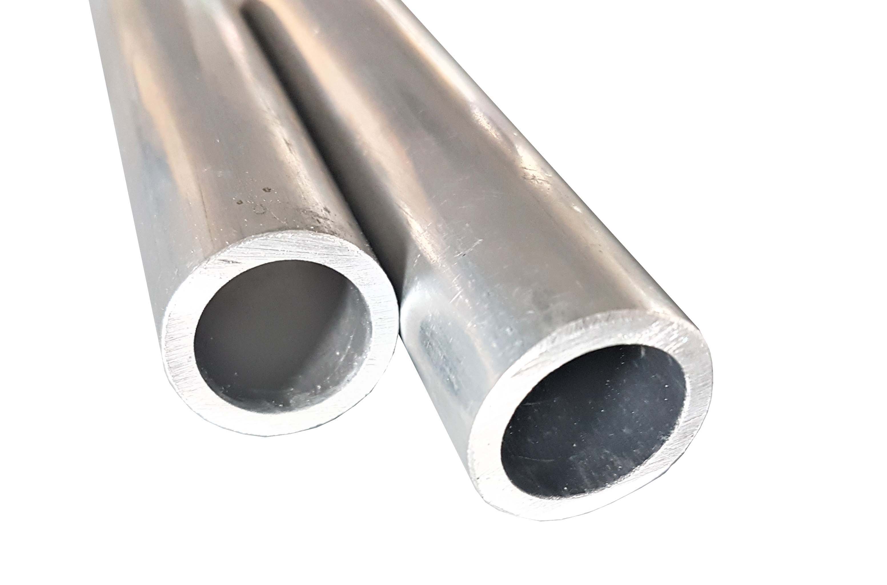 Aluminium Round Tube AlMgSi05 Diameter 32 X 1.5 Mm - Length 1400 Mm 140 Cm On Cut