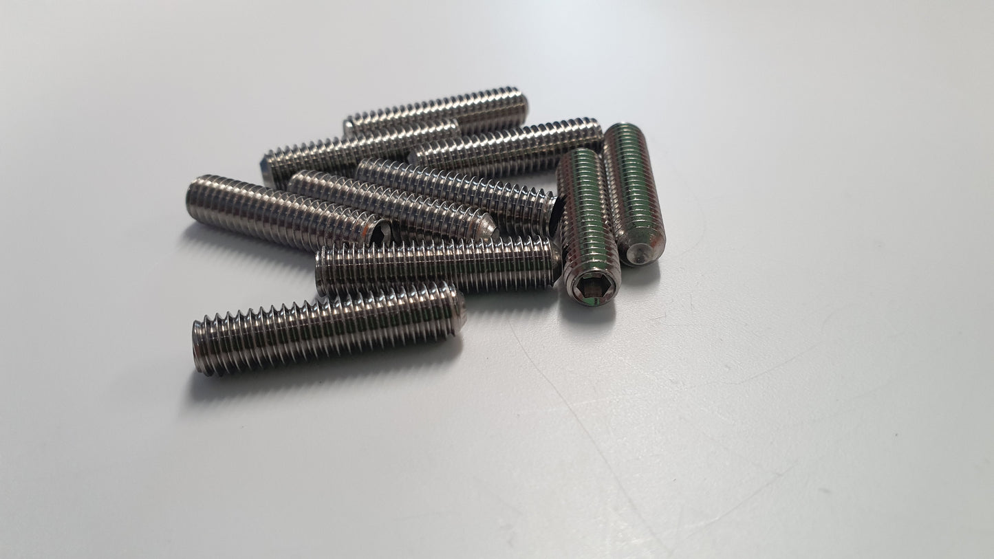 M6 Grub Screws - Various Lengths