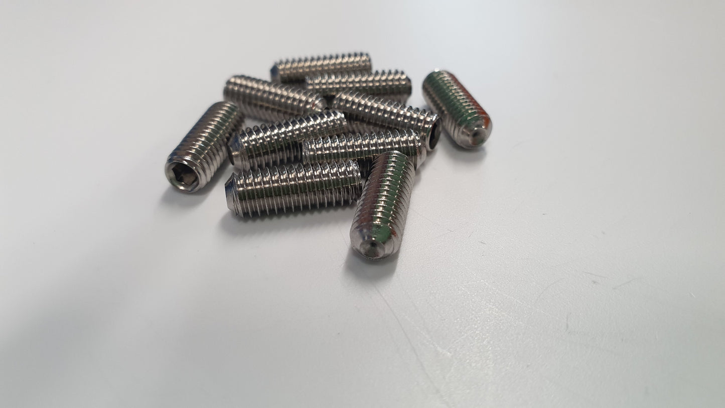 M6 Grub Screws - Various Lengths