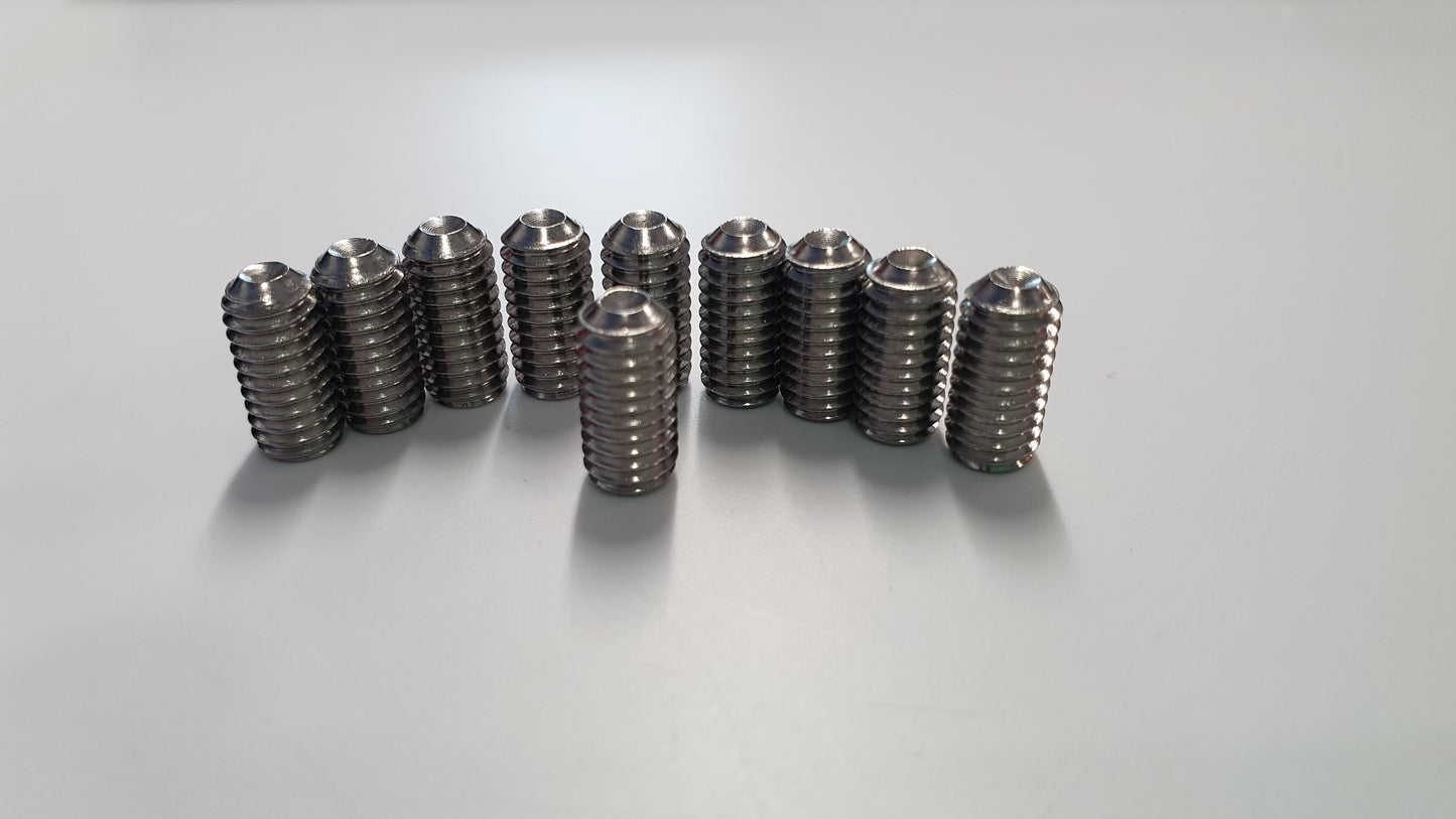 M6 Grub Screws - Various Lengths