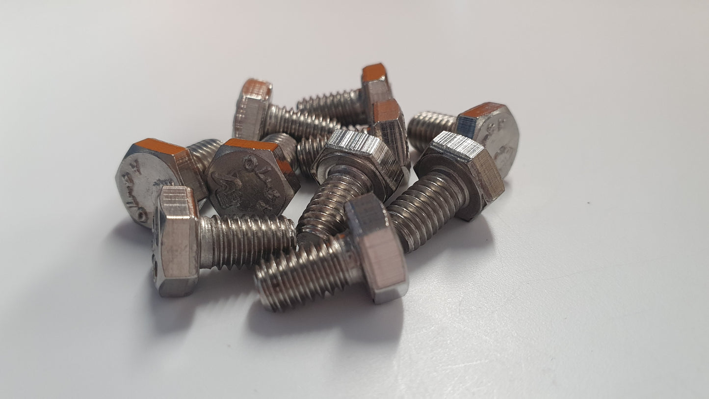 M6 Hex Bolts - Various Lengths