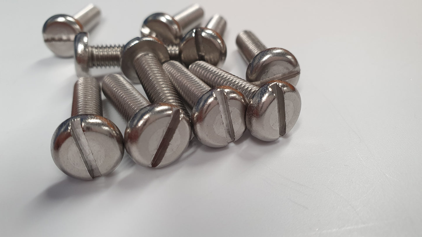 M6 Pan Head Screws - Various Sizes