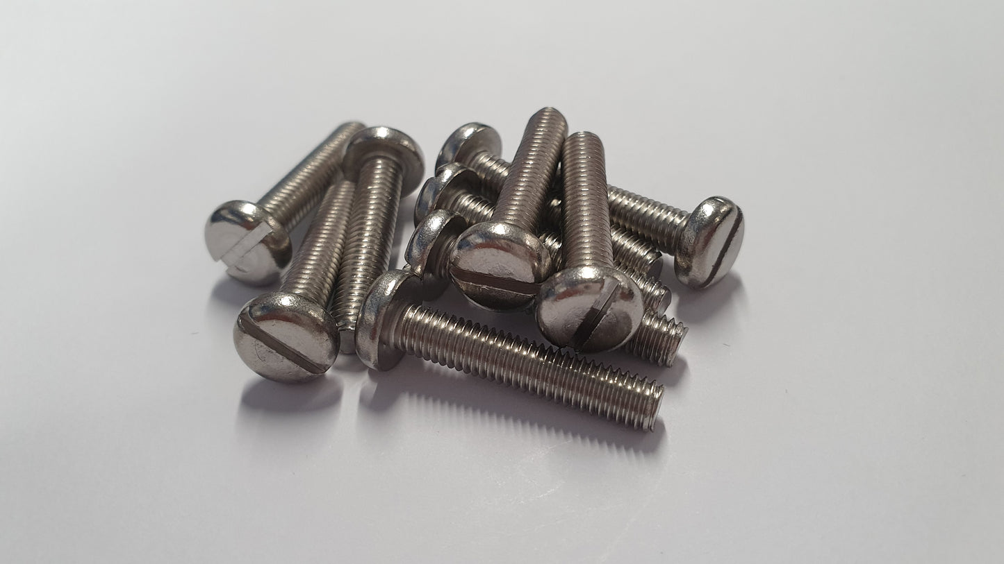 M5 Pan Head Screws - Various Sizes