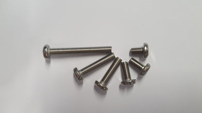 M5 Pan Head Screws - Various Sizes