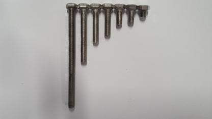 M5 Hex Bolts - Various Sizes