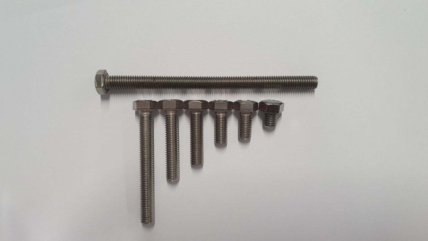 M5 Hex Bolts - Various Sizes