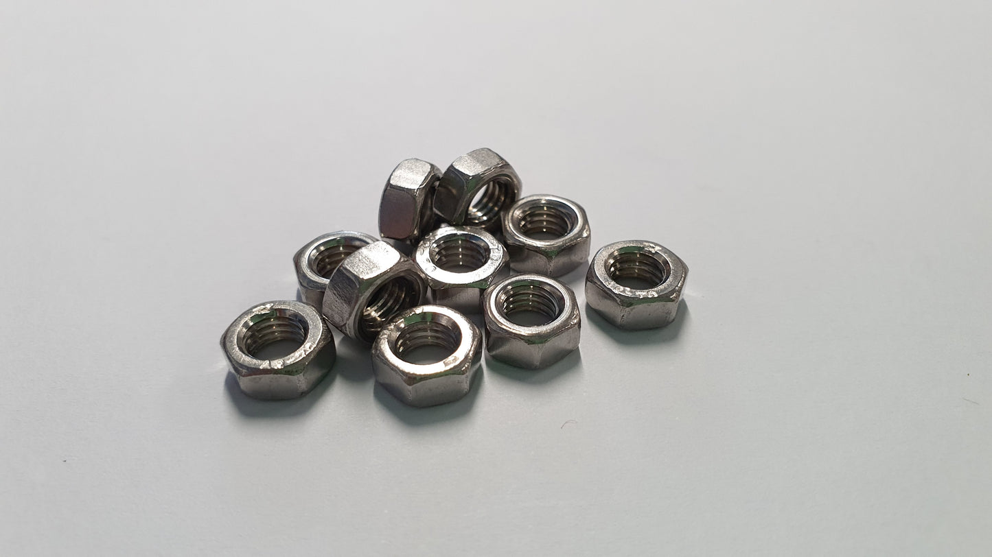 M5 Hexagonal Full Nuts