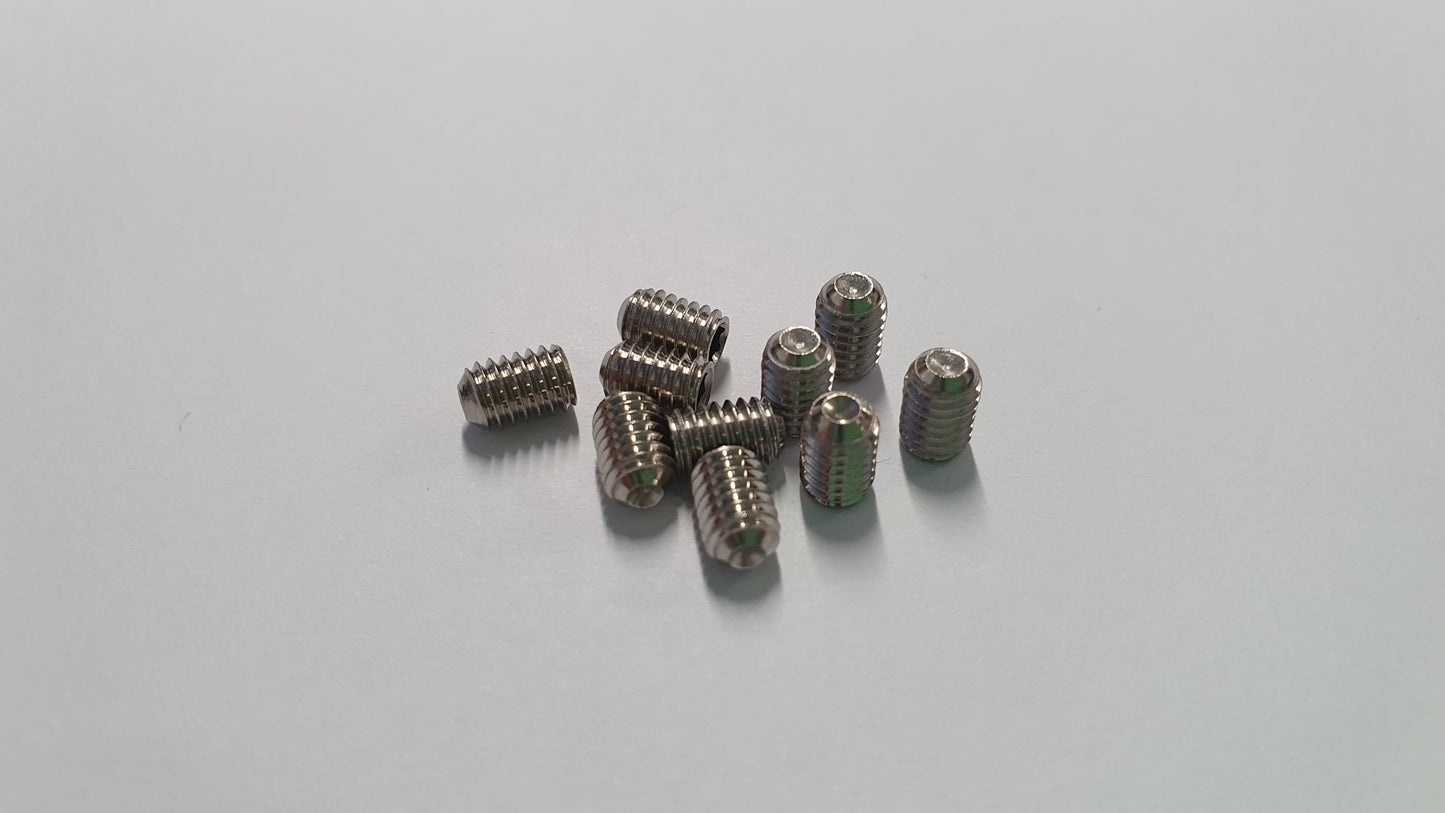 M4 Grub Screws - Various Lengths