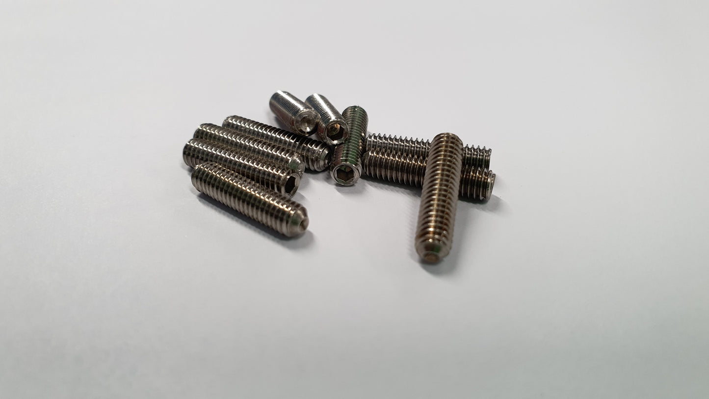 M4 Grub Screws - Various Lengths