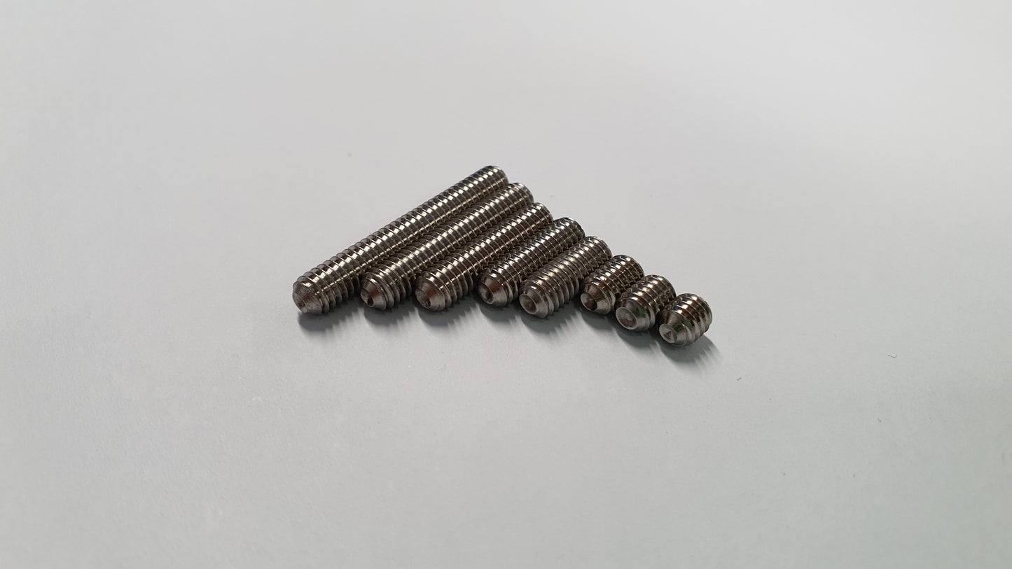 M4 Grub Screws - Various Lengths