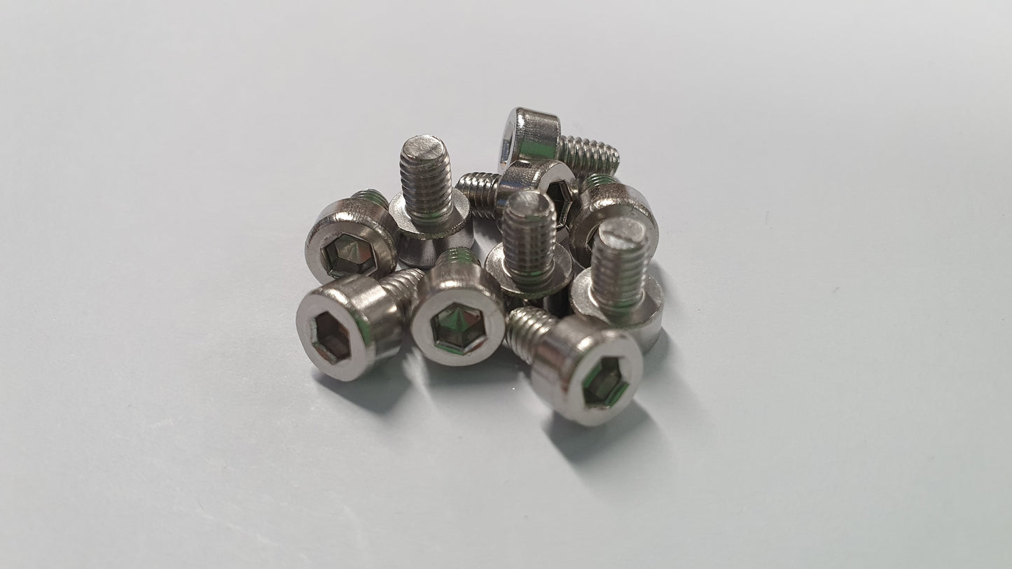 M4 Cap Head Screws - Various Sizes