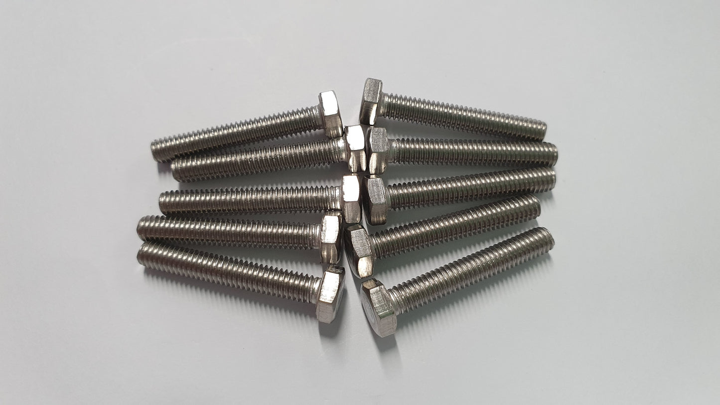 M4 Hex Bolts - Various Sizes