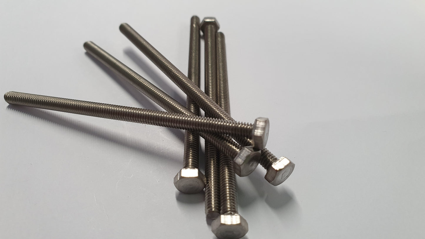 M4 Hex Bolts - Various Sizes