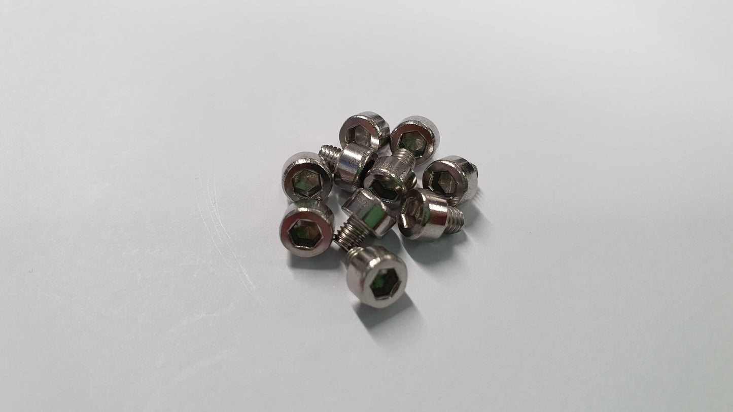 M3 Cap Head Screws - Various Sizes