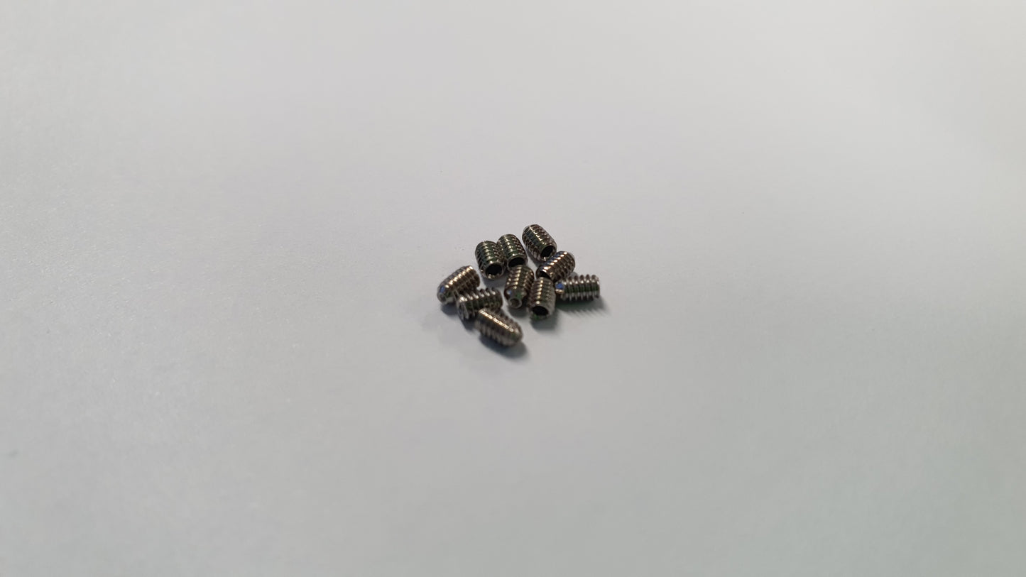 M2 Grub Screws - Various Lengths