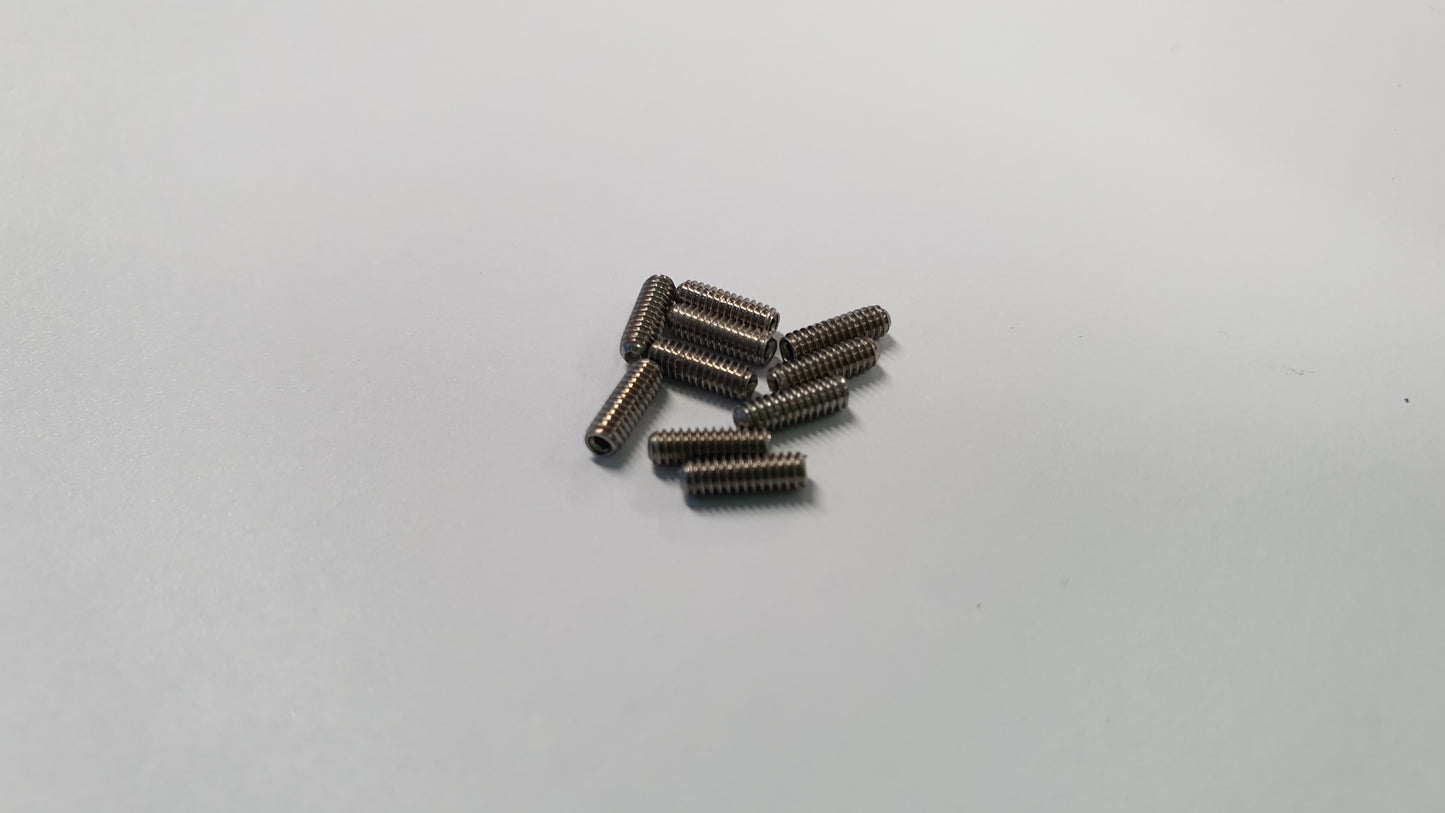 M2 Grub Screws - Various Lengths