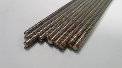 M4 Threaded Rod (Studding) - Various Lengths