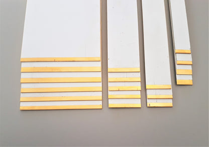 Brass Sheet 1.2mm (18SWG) Thickness - 600mm Long Various Widths