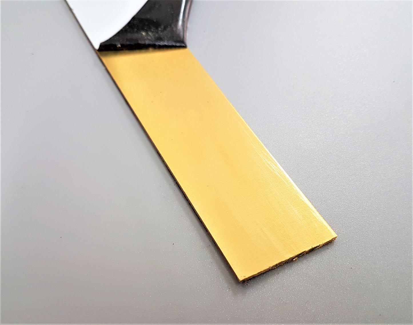 Brass Sheet 1.2mm (18SWG) Thickness - 600mm Long Various Widths