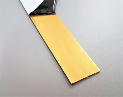 Brass Sheet 1.2mm (18SWG) Thickness - 600mm Long Various Widths