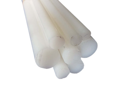 Plastic Rod HDPE Round Make it here