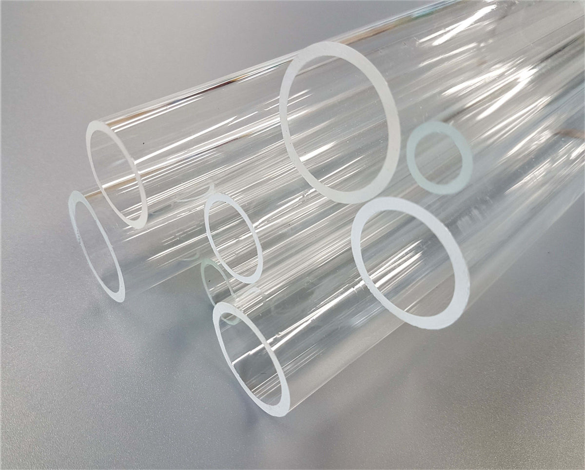 5/16 OD x 1/4 ID x 1/32 Wall Polycarbonate Clear Round Tube 5/16 OD x 1/4 ID x 1/32 Wall Polycarbonate Clear Round Tube