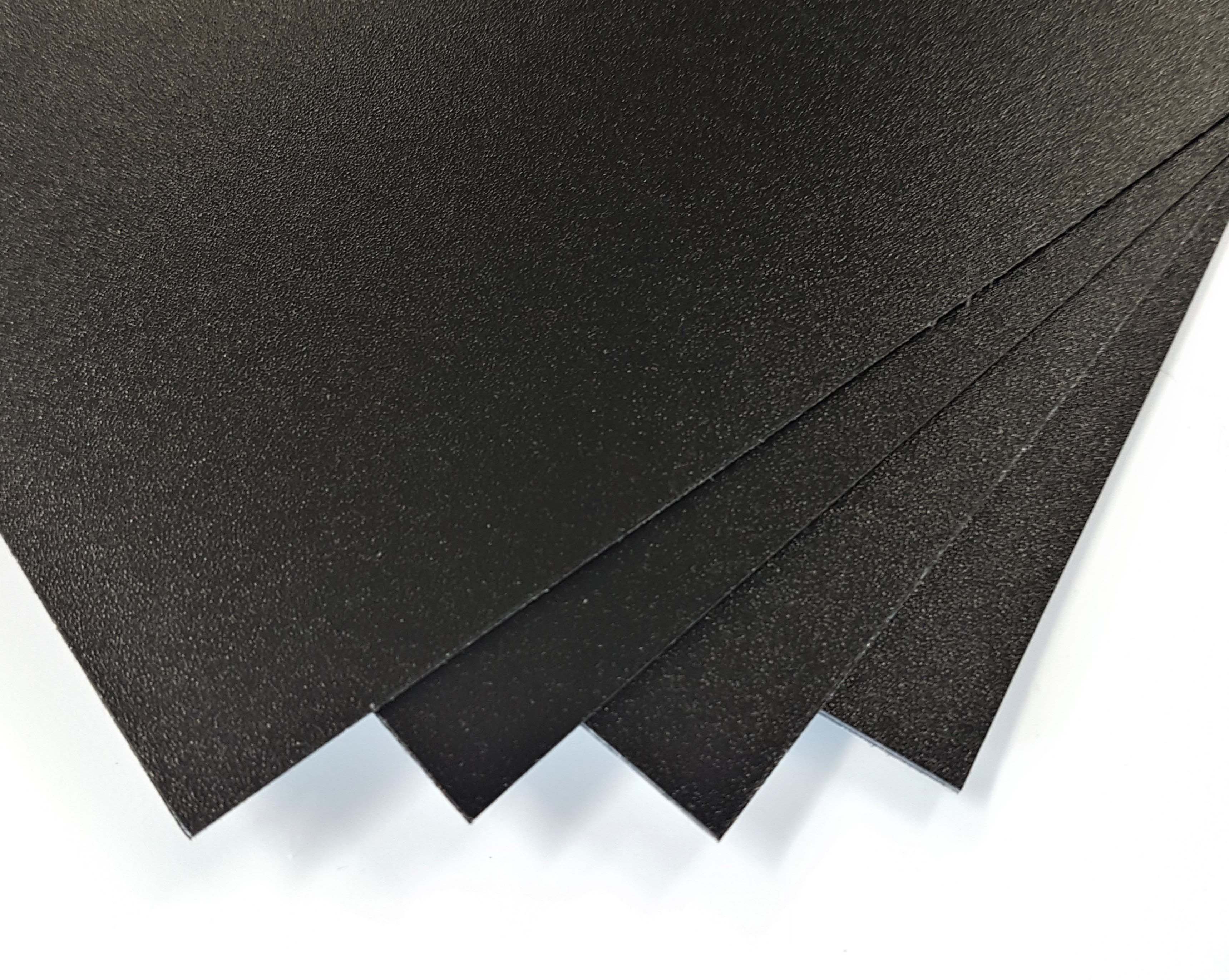 Black Polypropylene Sheet Perforated Plastic Sheet | Perforated PVC