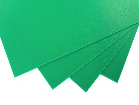 Plastic Sheet PP Textured Green Make it here