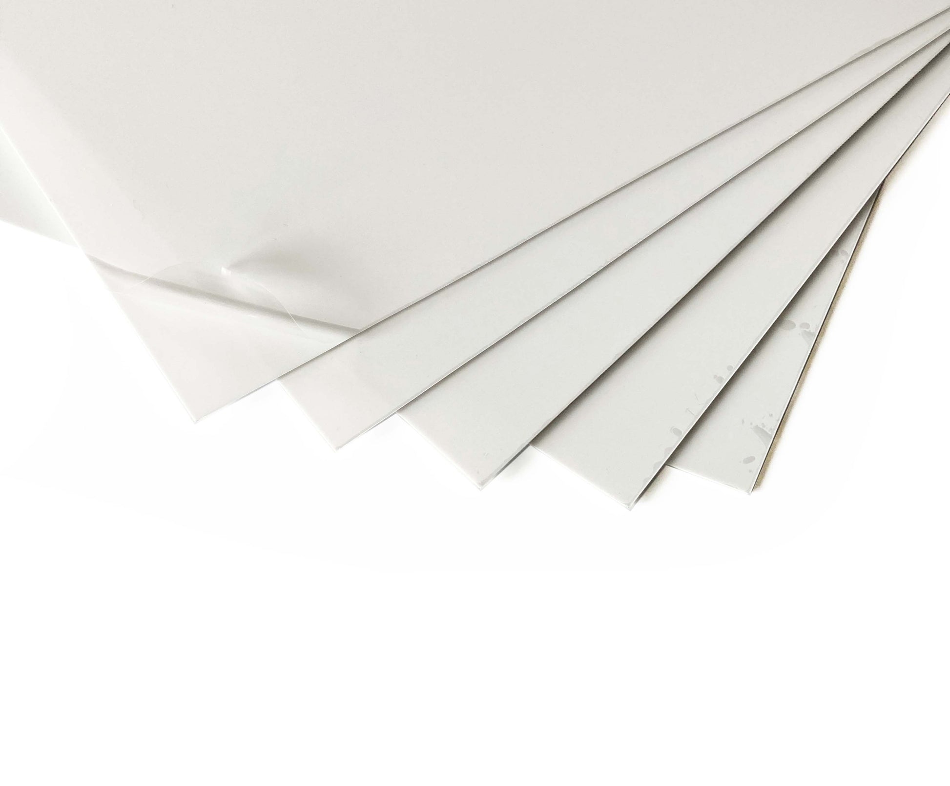 Plastic Sheet Polystrene Sheet White Gloss Make it here