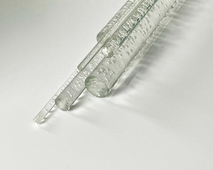 Plastic Rod Clear Acrylic bubble rod Make it here
